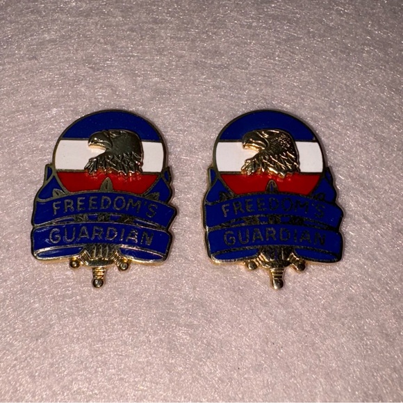 Lot Two 2 Freedom’s Guardian Lapel Pin United States Army Forces Command FORSCOM - Picture 7 of 8
